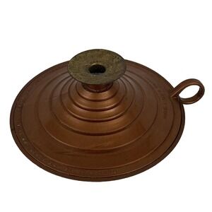 Park Davis Company '50s Candlestick Holder Dedicated Nurse Pharmaceutical VTG